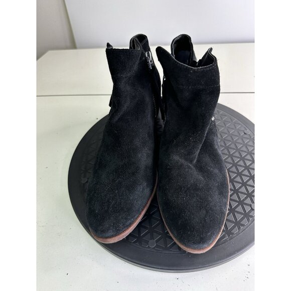 Sam Edelman Packer Ankle Boots Booties Shoes Sz 8.5 Black Leather Women’s - Picture 3 of 9